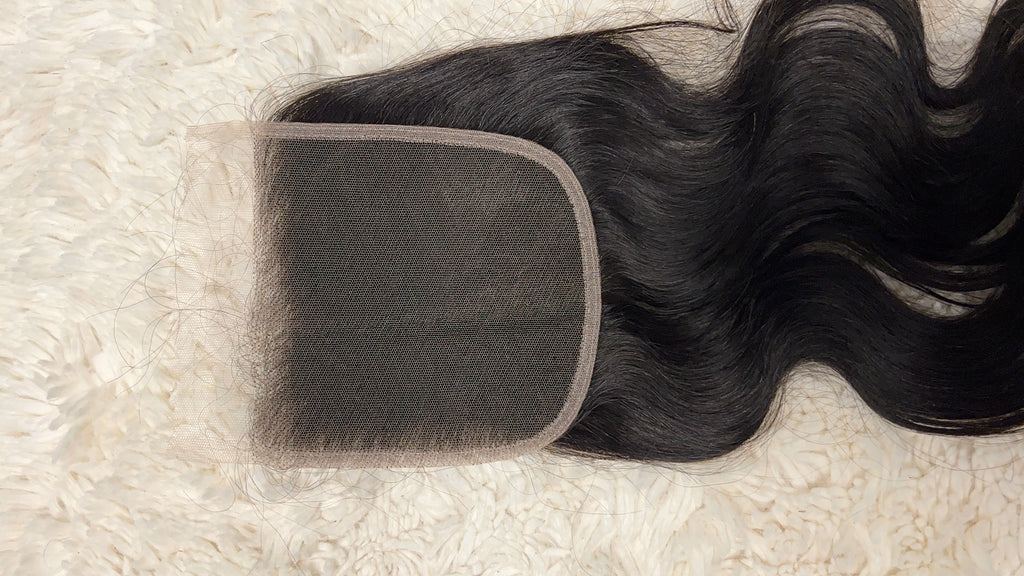 HD 5*5 HD Lace Closure Body Wave - Tül Tepelik Gerçek İnsan Saçı 100 Gram