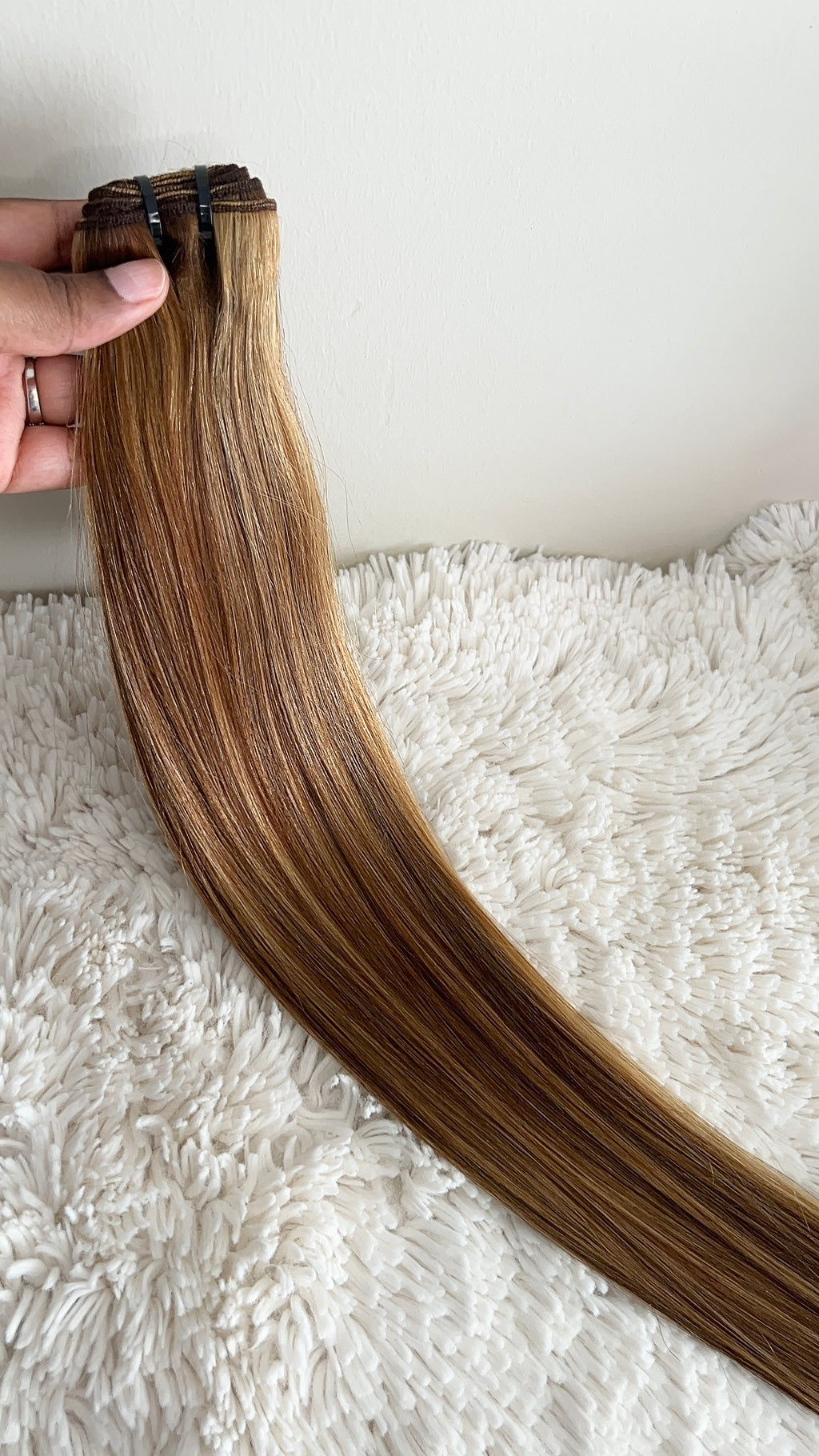 4/27 Color bundle straight - Tress Kaynak Saç %100 Gerçek 100 Gram