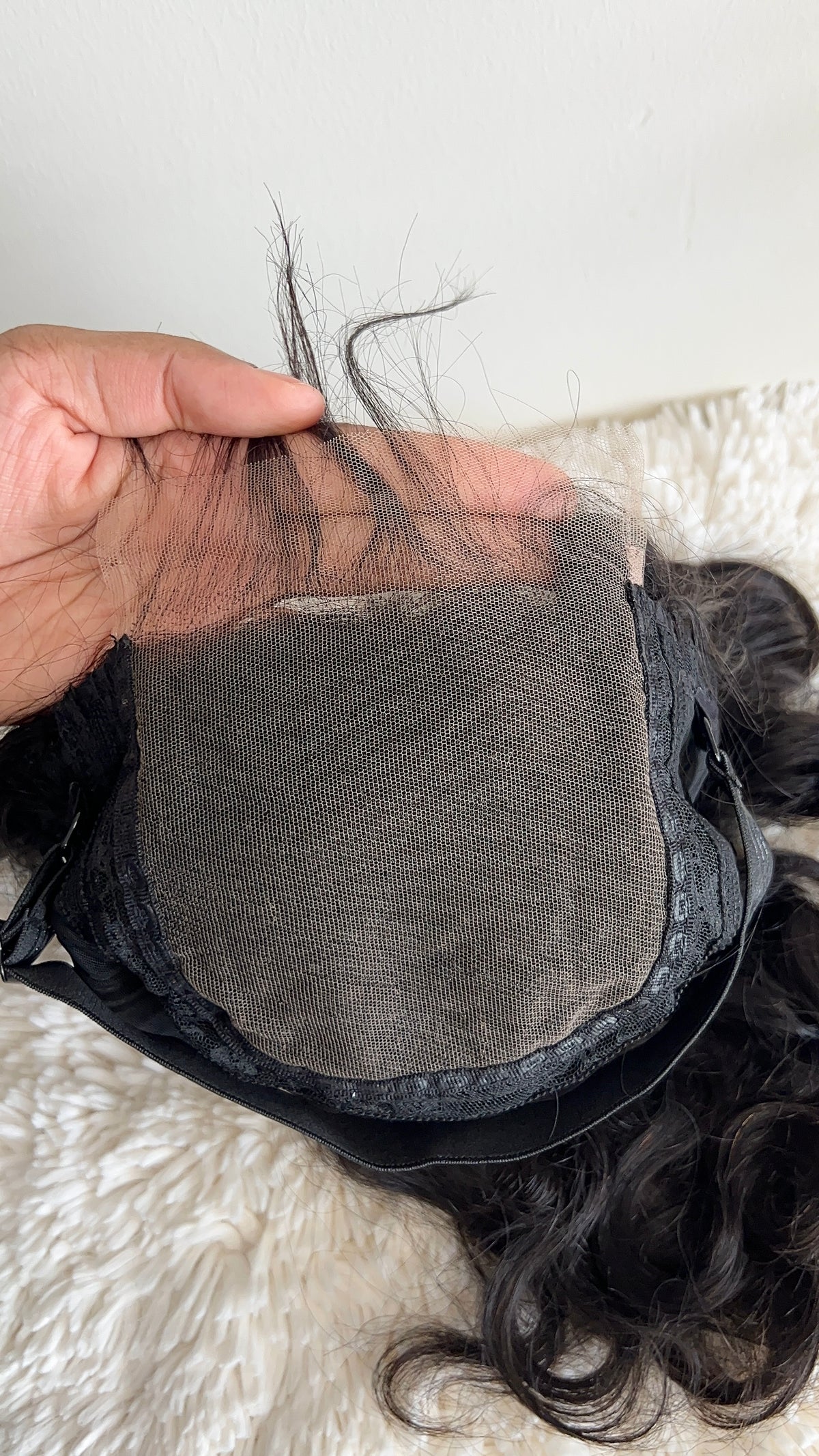 5x5 hd wig body wave - HD Dalgalı Gerçek İnsan Saçı Peruk – Doğal Siyah 280 gram