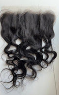 HD Frontal Body Wave - HD Dalgalı Gerçek İnsan Saçı Lace Frontal – Doğal Siyah