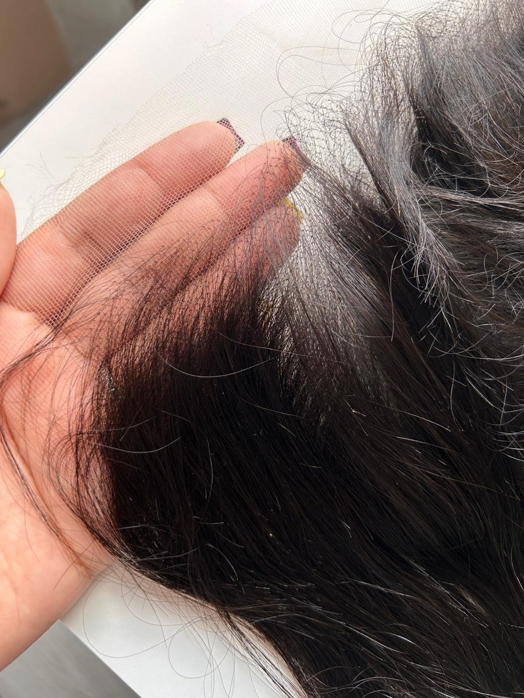 HD Frontal Body Wave - HD Dalgalı Gerçek İnsan Saçı Lace Frontal – Doğal Siyah