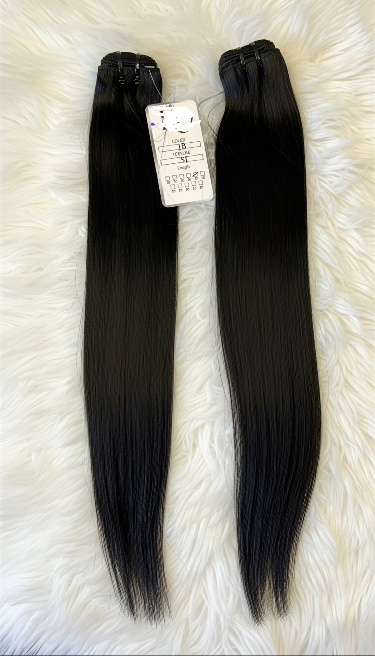 Straight Bundle - Düz Tress Kaynak Saç %100 Gerçek İnsan Saçı  - 100 Gram