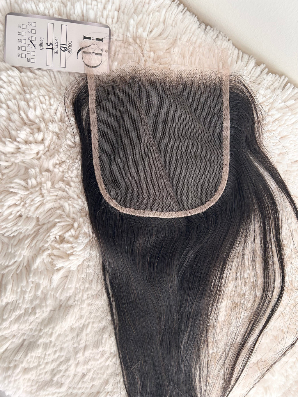 HD 6*6 Lace Closure - Tül Tepelik Gerçek İnsan Saçı 100 Gram