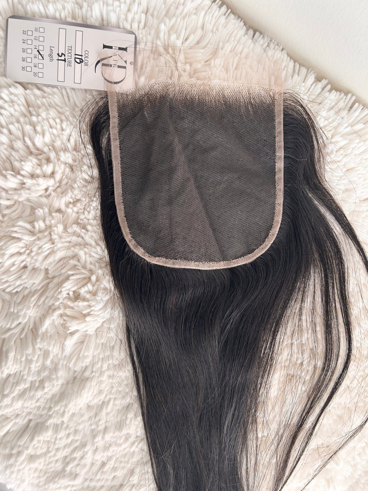 HD 6*6 Lace Closure - Tül Tepelik Gerçek İnsan Saçı 100 Gram