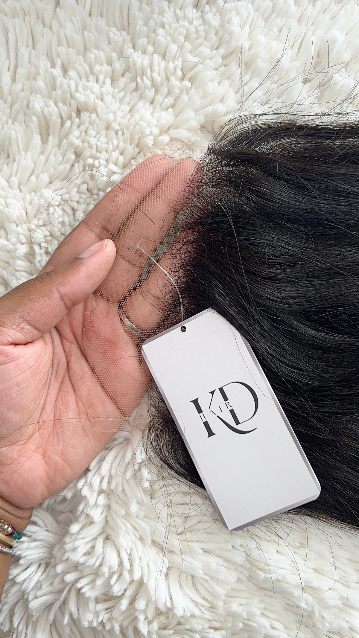 HD 7*7 Lace Closure - Tül Tepelik Gerçek İnsan Saçı 100 Gram