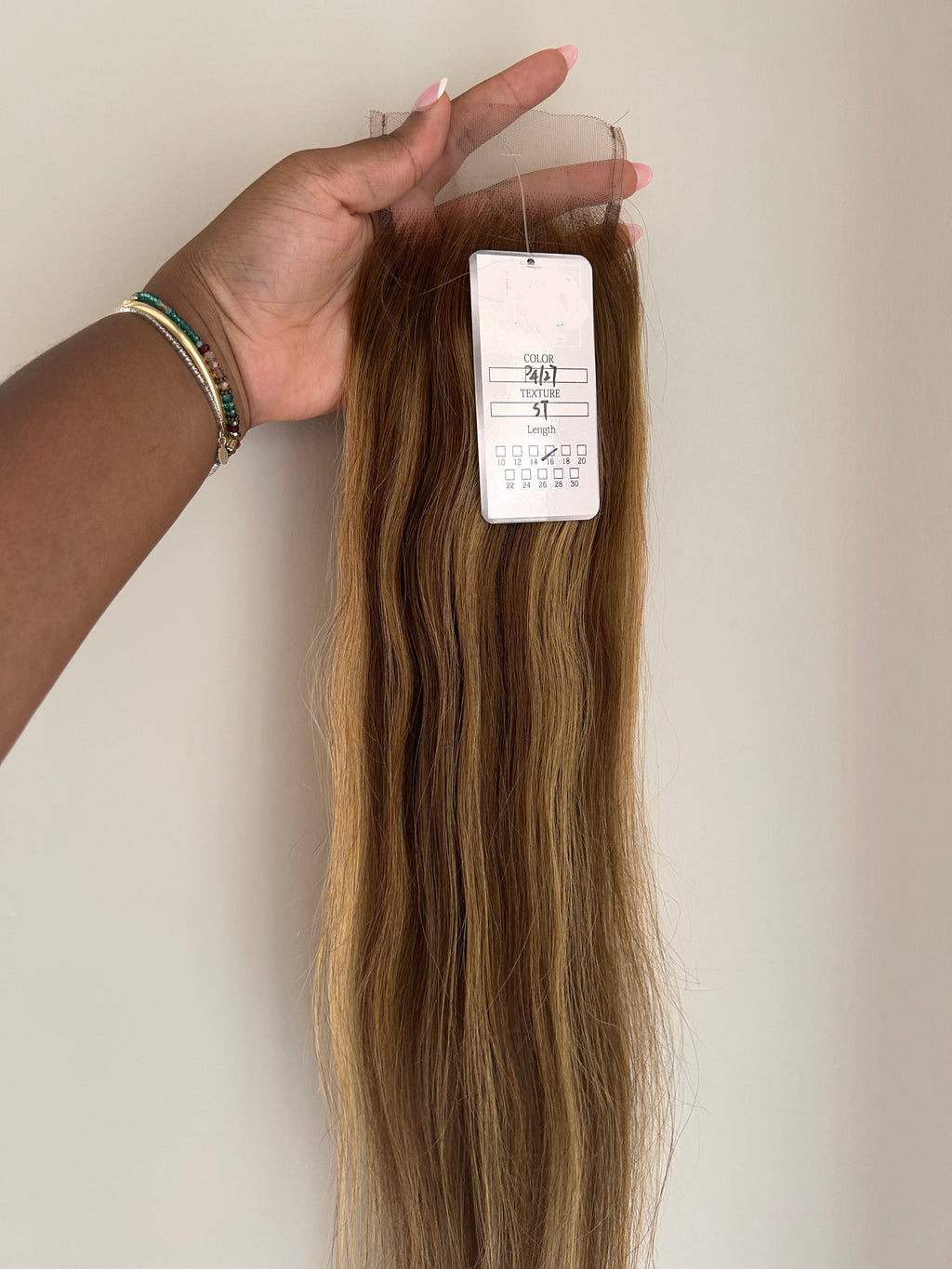 5*5 TP Lace Closure 4/27 - Tül Tepelik Gerçek İnsan Saçı 100 Gram