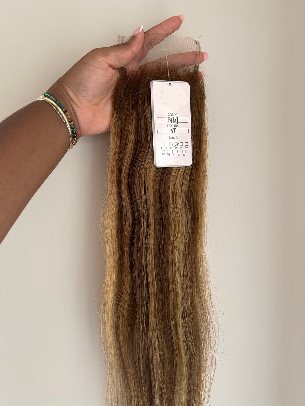 5*5 TP Lace Closure 4/27 - Tül Tepelik Gerçek İnsan Saçı 100 Gram