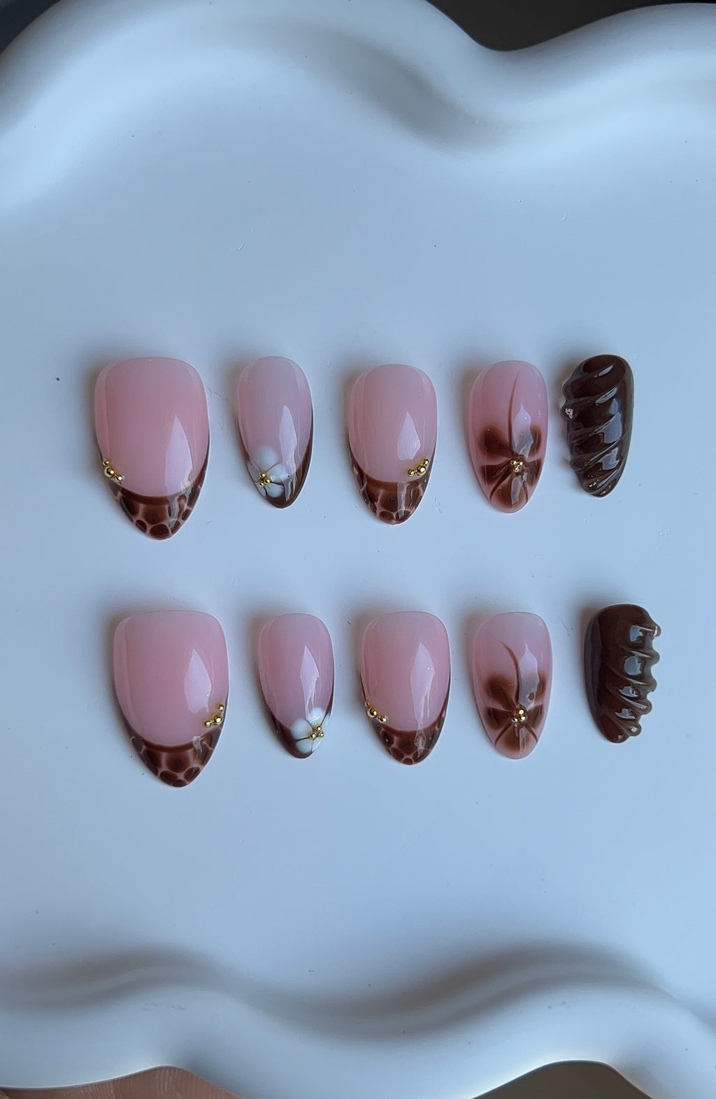 Brown Autumn Kısa Almond