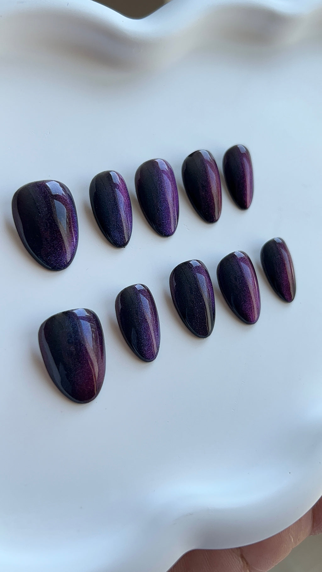 Jel Takma Tırnak - Twilight Kısa Badem Almond 10'lu