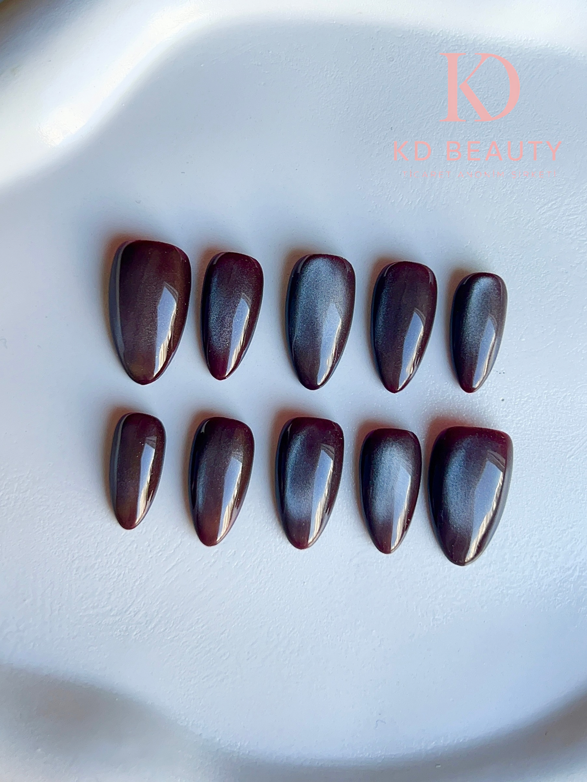 Jel Takma Tırnak - Fall Spotlight Almond Orta 10'lu