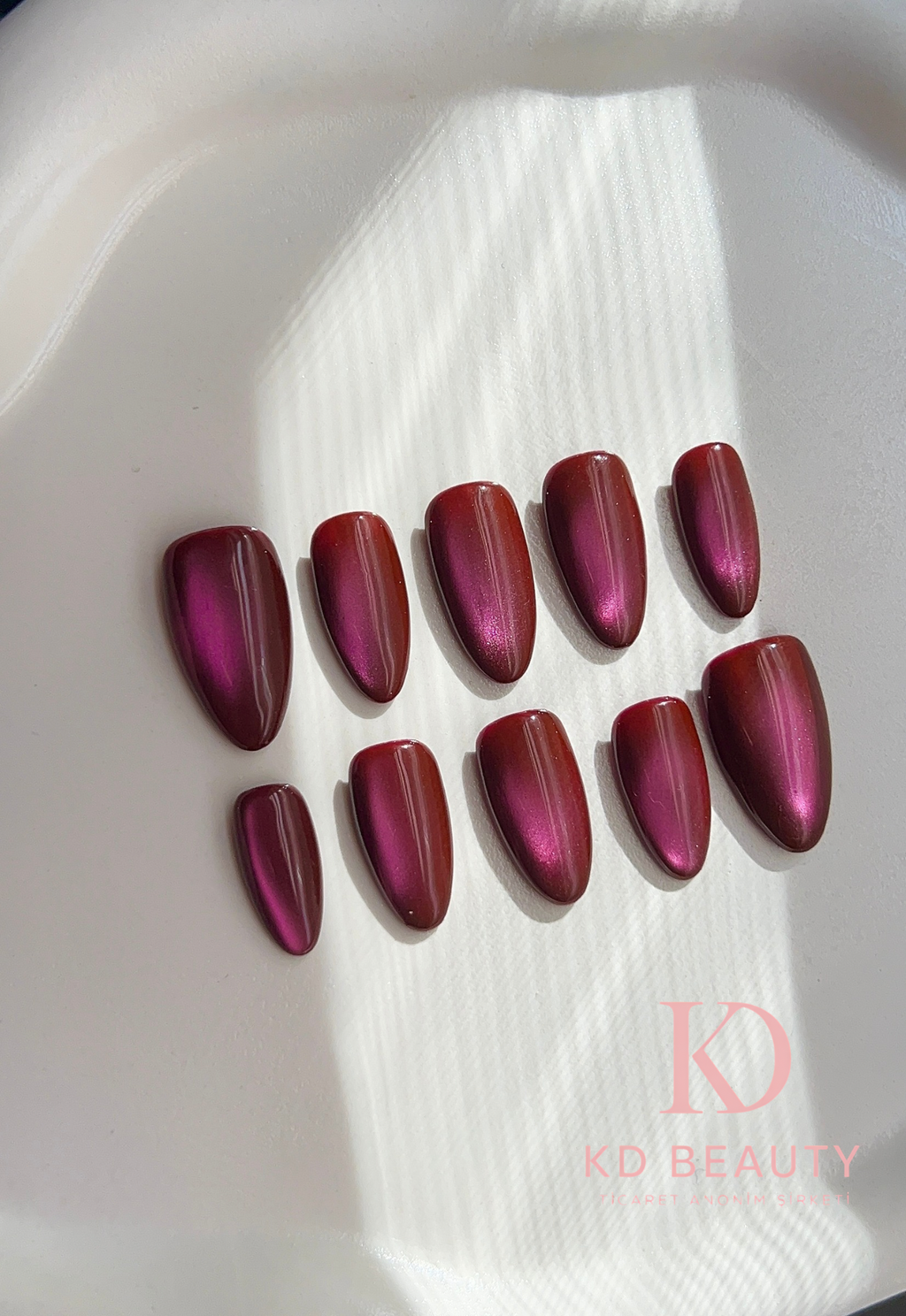 Jel Takma Tırnak - Fall Spotlight 2 Almond  Orta 10'lu